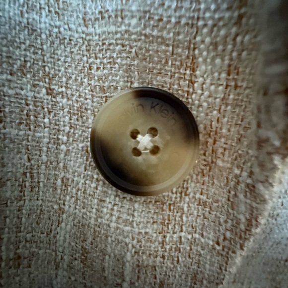 Calvin Klein Beige Women's Blazer - Picture 5 of 9